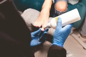 effective foot care with hydrogen peroxide