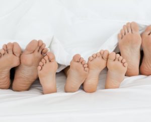 Image of a pair of healthy feet, showcasing the comprehensive foot care services provided by WeTreatFeet Podiatry. The image highlights the importance of regular foot care and check-ups for maintaining foot health and preventing podiatric issues