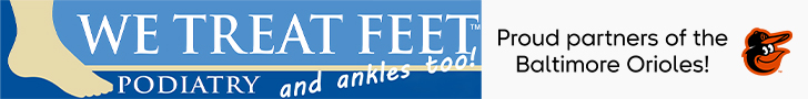 we treat feet podiatry firm logo