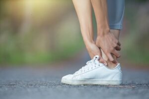 ankle hurt