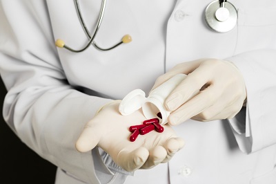 Illustration of a podiatrist examining a patient's foot, with a focus on the benefits of GLP-1 drugs for diabetic foot care