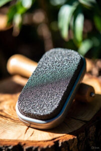 A close-up of Electric Foot Files for Callus Removal: