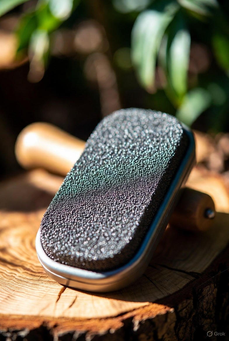 A close-up of Electric Foot Files for Callus Removal: